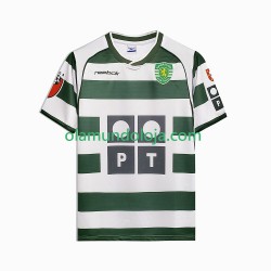 Camisola Sporting CP 2001 2003 Retro Homem Equipamento Primeiro Manga Curta